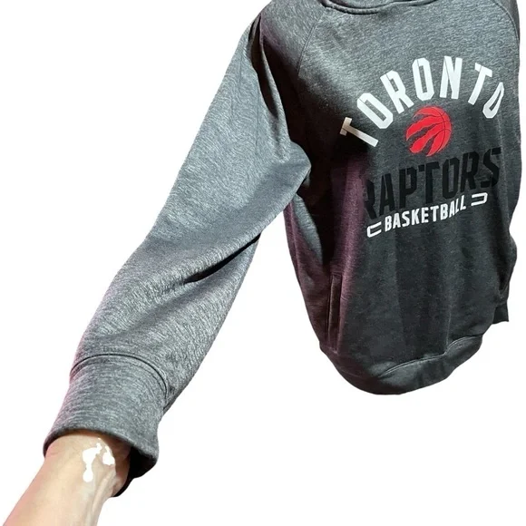 Toronto Raptors Fanatics 
Raglan Pullover Hoodie -Size Medium - Picture 4 of 12